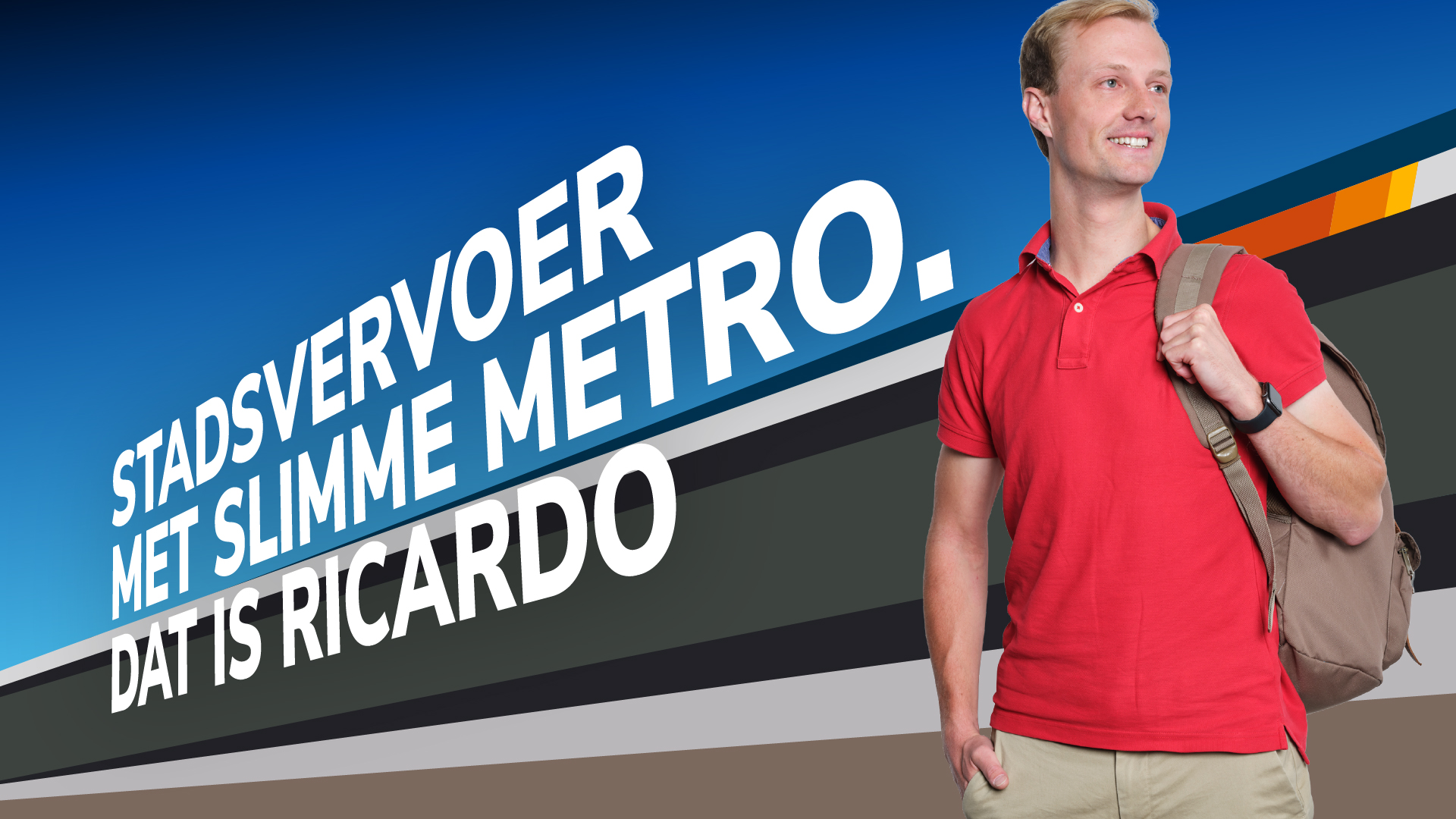 stadsvervoer met slimme metro